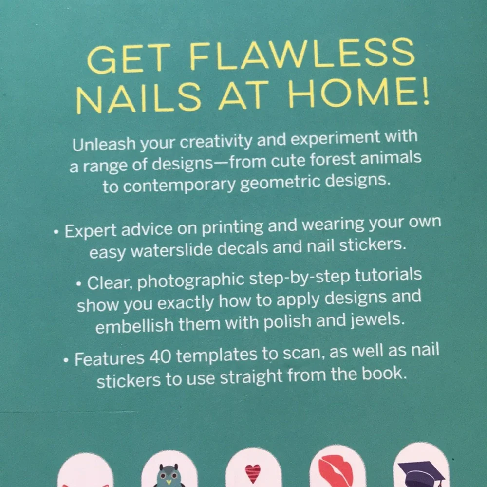 NEW Make Your Own Nail Decals: Create Easy Waterslide Decals and Stickers